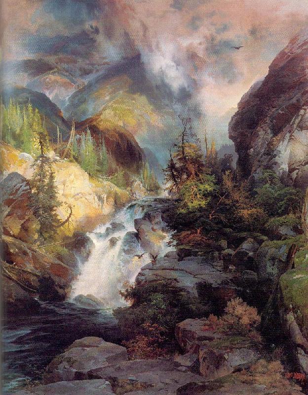 Moran, Thomas Children of the Mountain oil painting image